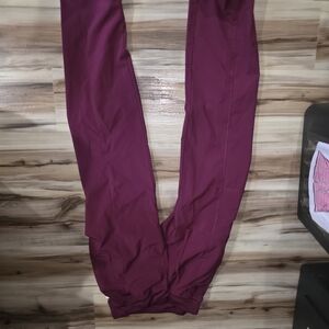 Burgundy Scrub Pants